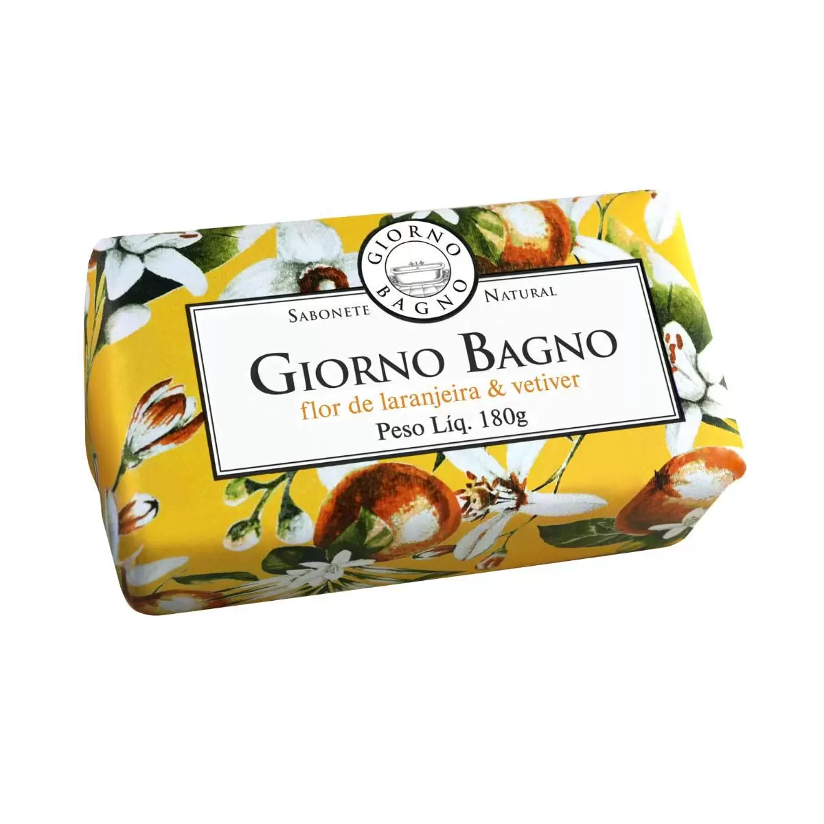SABONETE GIORNO BAGNO 180g - FLOR DE LARANJEIRA & VETIVER